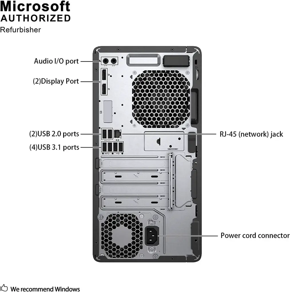HP EliteDesk 800 G3 Tower Intel Core i5