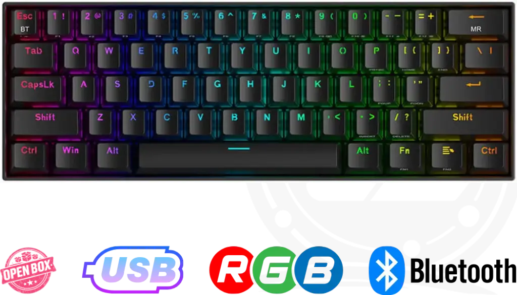 Redragon K530 Pro Wireless RGB Mechanical Gaming Keyboard