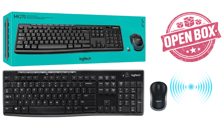 Logitech Mk270 Wireless Keyboard And Mouse Combo