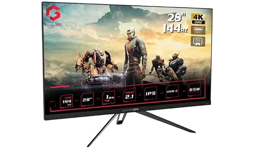 GAMEON GOP28UHD144IPS Premium Series 28" 4K UHD, 144Hz Gaming Monitor