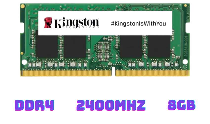 Kingston Technology ValueRAM Memory 8GB 2400Mhz DDR4 Non-ECC CL17 SODIMM 1Rx