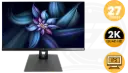 Google P2718EC 27-Inch QHD IPS Monitor 2560×1440 – Complete with Cables & Accessories