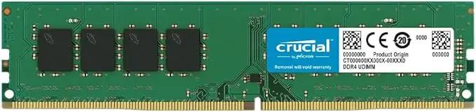 Crucial DDR4 Desktop Memory | 16GB | 2666MHz