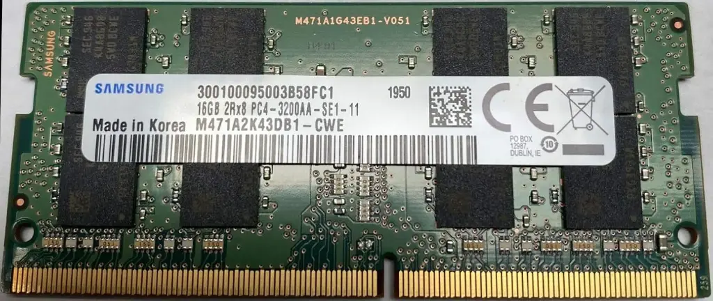Samsung DDR4 Laptop Memory | 16GB | 3200MHz