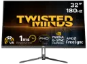 Twisted Minds 32inch, HDR ,FHD ,180Hz, VA, 1ms, HDMI2.0 Gaming Monitor TM32FHD180VA 