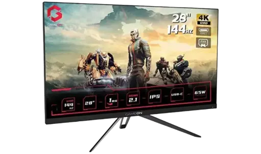 GAMEON GOP28UHD144IPS Premium Series 28" 4K UHD, 144Hz Gaming Monitor