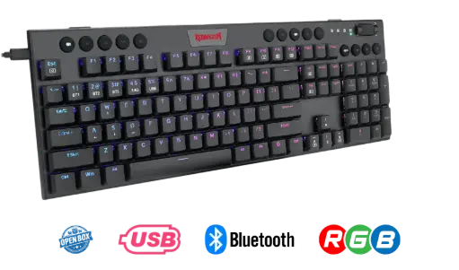 Redragon K618 Horus Wireless Mechanical RGB Gaming Keyboard