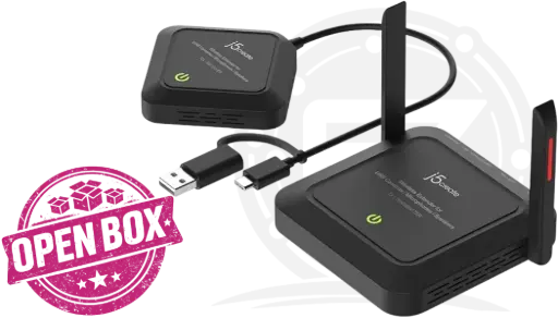 j5create JVW120 Wireless Extender for USB Webcam-Microphones-or Speakers