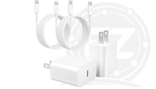 Type C Power Adapter 20 Watt Type C to iPhone Cable 
