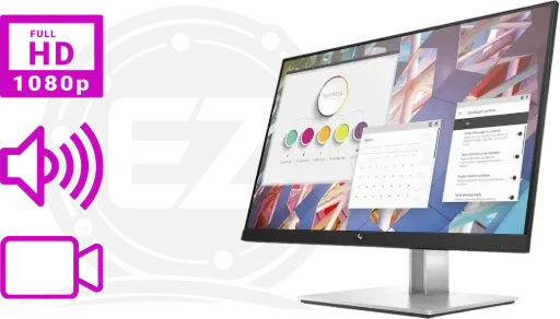  HP EliteDisplay E24 G4 24 Inch IPS LED FHD Monitor