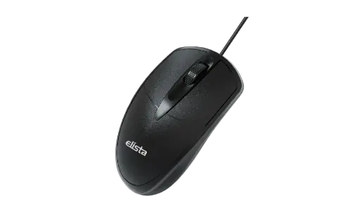 Elista Wired WM-501 USB 3 Button Optical Mouse