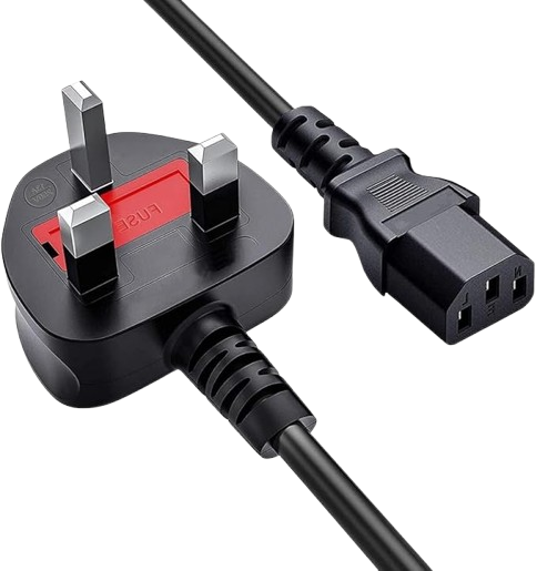 Desktop Power Cord 3 Pin Connector