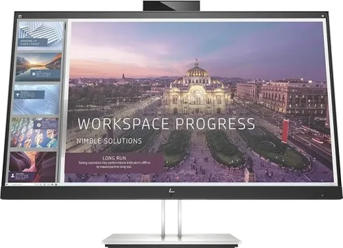HP E24d G4 24" Full HD LED Monitor- Framless-Speaker-Camera