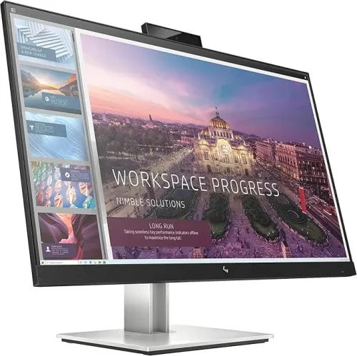 HP E24d G4 24" Full HD LED Monitor- Framless-Speaker-Camera